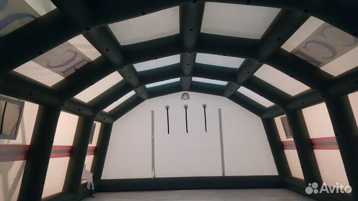 Палатка пневмокаркасная производство