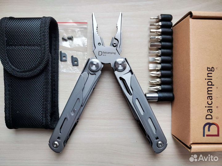 Мультитул Daicamping DL10 bit cutter с битами