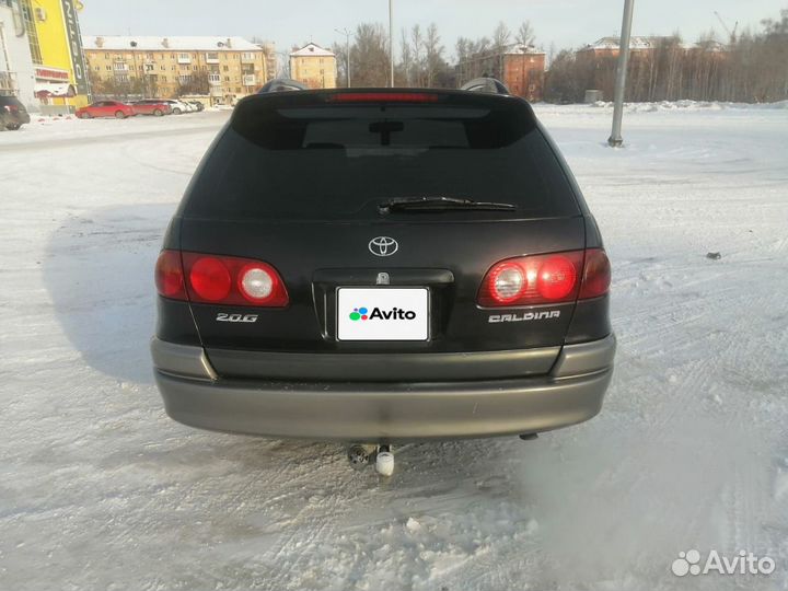 Toyota Caldina 2.0 AT, 1998, 250 000 км