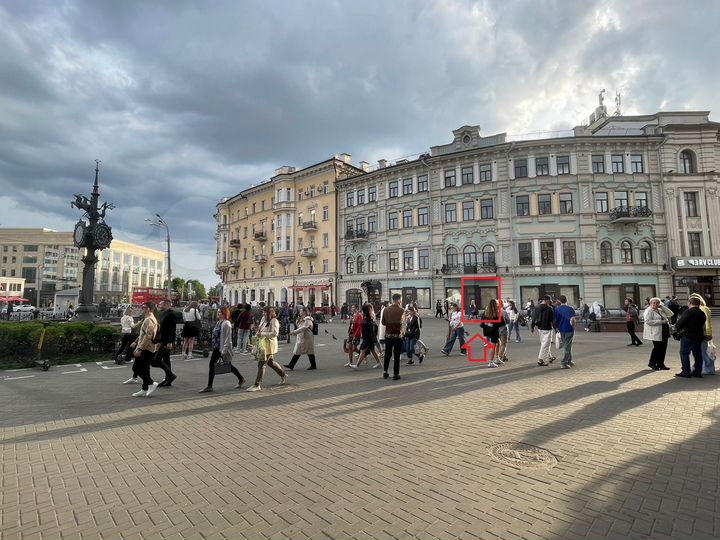 Помещение с фасадом на Баумана, 139.6 м²