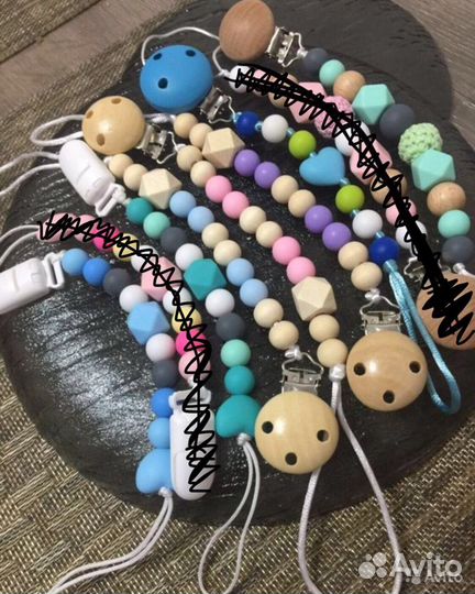 Держатель для соски или грызунка