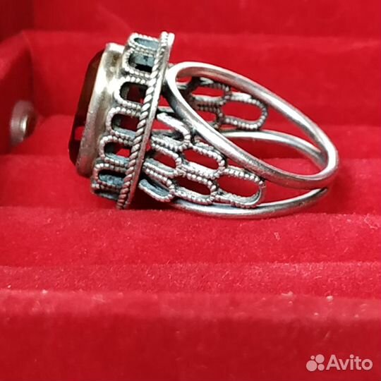 Серебряное перстень кольцо СССР серебро 875 пробы