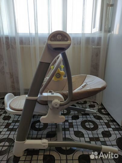 Детские электронные качели для новорожденных