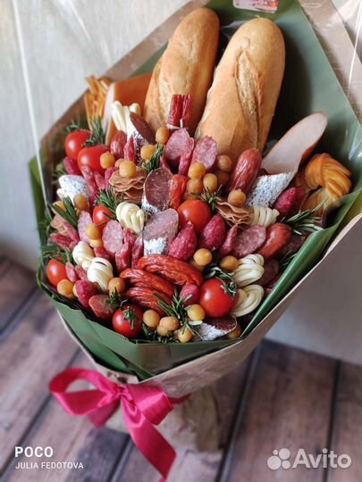 Букет мужчине, колбасный букет, 23 февраля