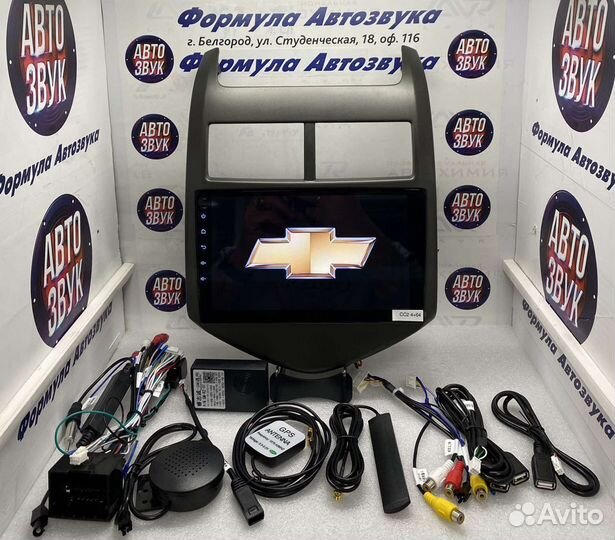 Магнитола Chevrolet Aveo 2 2011-2015 Android 4-64