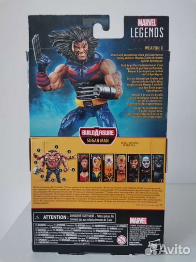 Фигурка Marvel legends Weapon X от Hasbro