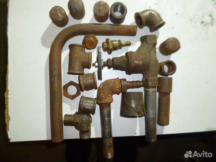 Краны латунные муфты и др.сантехника СССР