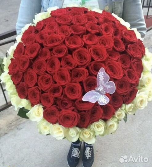 Букеты из 101 розы