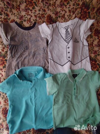 Пакет вещей для мальчика от 92рост до 110