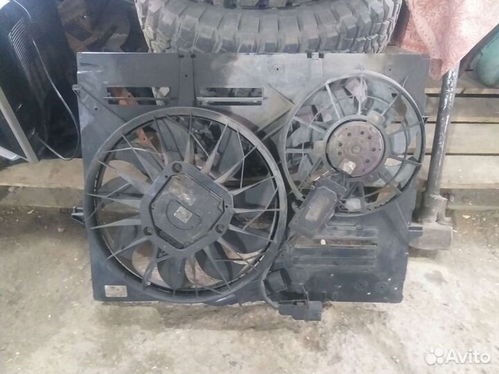 Диффузор в сборе Порше каен 955