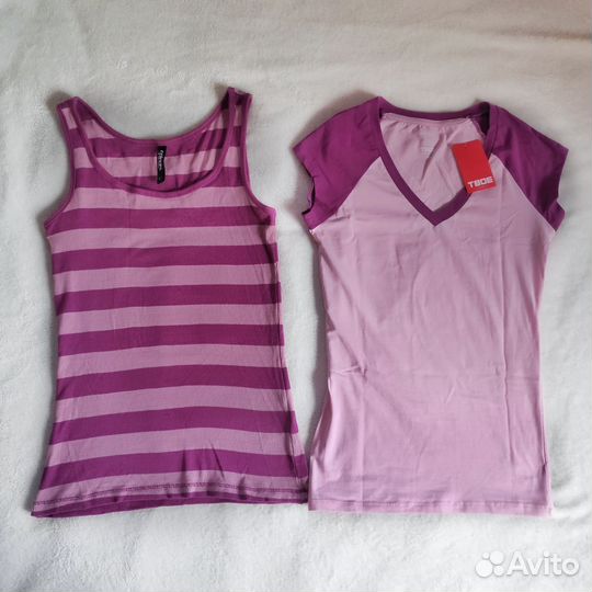 Фиолетовые топы летние
