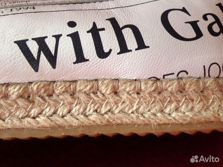 Эспадрильи John Galliano р.39