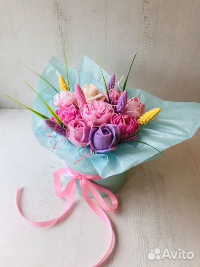 Букеты из мыла