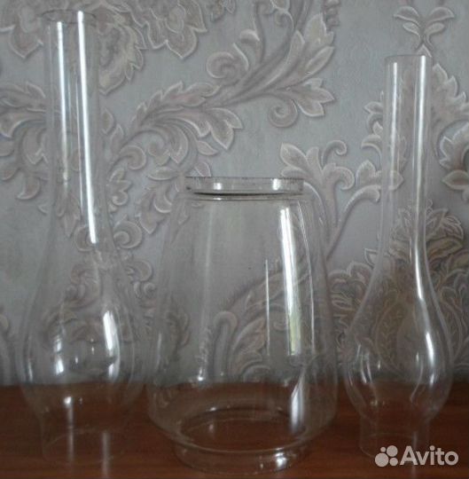 Керосиновые лампы СССР, стёкла, бачки для ламп