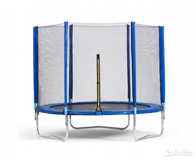 Батут DFC Trampoline Fitness с сеткой 8ft