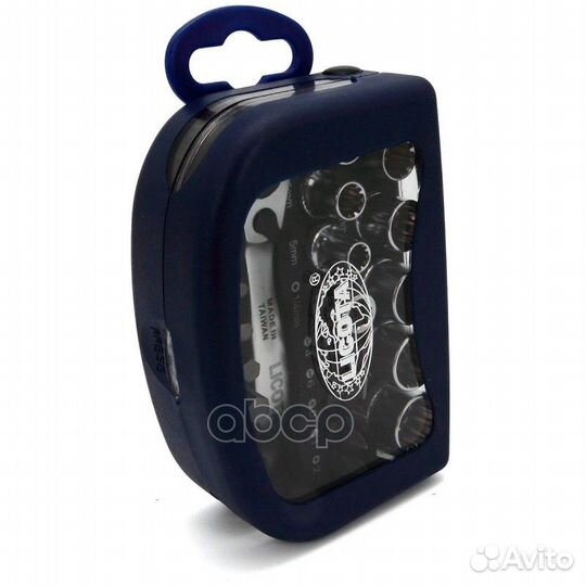 Набор торцевых головок 1/4 с мини трещоткой 20п