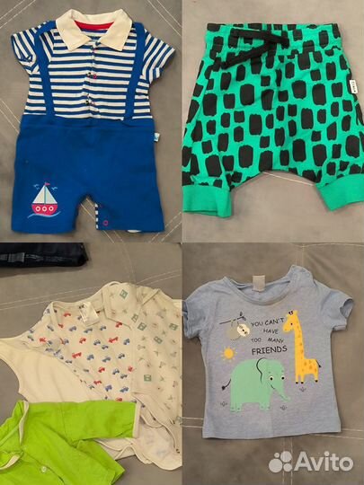 Детские вещи пакетом 62-74