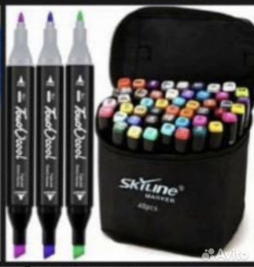 Маркеры для скетчинга 24,36,48,60,80шт