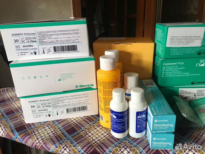 Средства по уходу за стомой