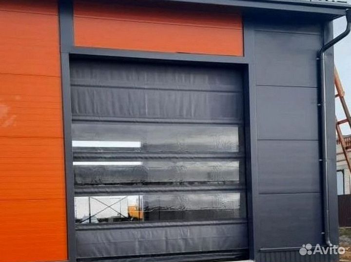 Скоростные рулонные ворота пвх для производства