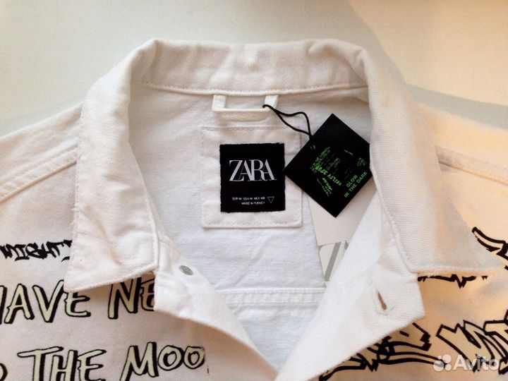 Джинсовая куртка мужская Zara Man (m)