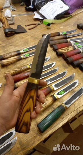 Нож якутский ручной работы