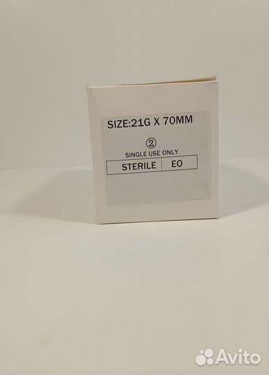 Канюля для контурной пластики 21G70 (игла в компле