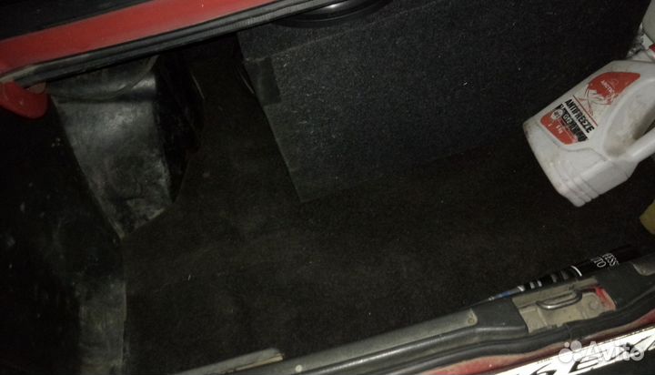 Сабвуфер и усилитель с коробом комплект