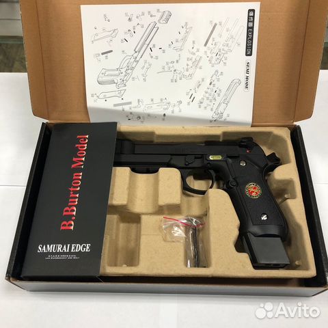 Страйкбольный Пистолет WE Beretta M92 Samurai