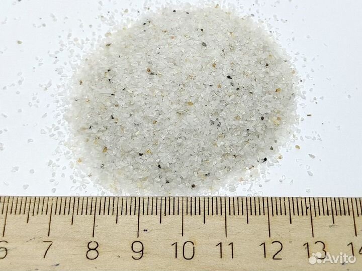 Песок кварцевый для фильтра 10 кг (белый)