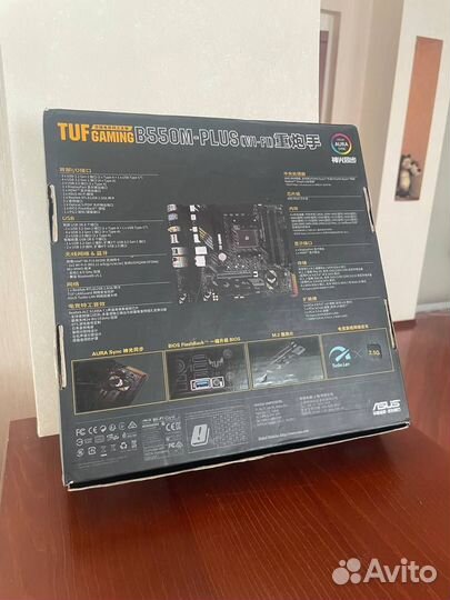 Мат. плата asus TUF Gaming B550M-Plus (Wi-Fi)