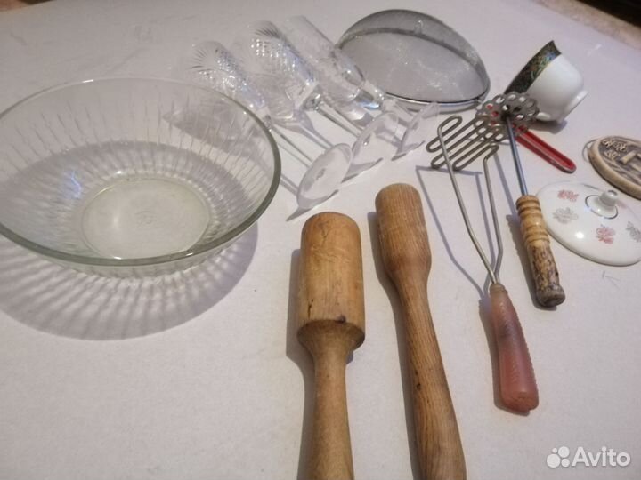 Посуда разная, б/у