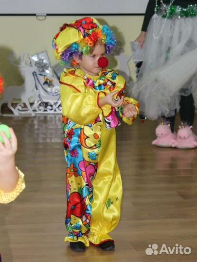 Костюм клоуна детский