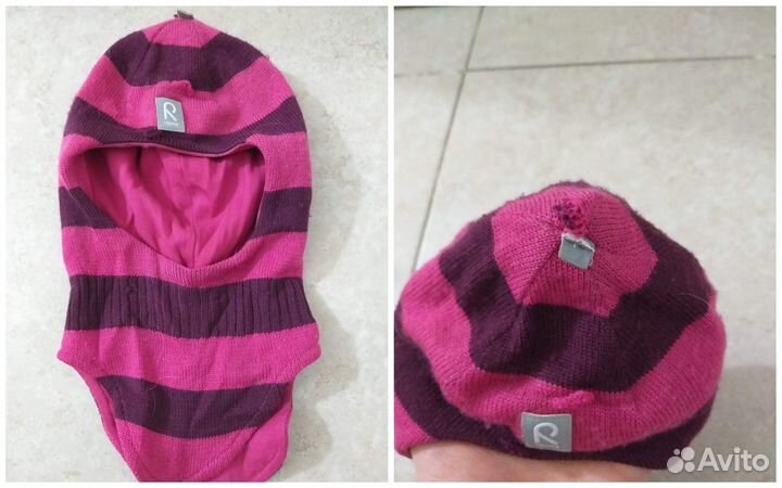 Детские шапка варежки рейма reima lenne kerry