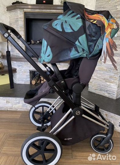 Коляска cybex priam birds of paradise