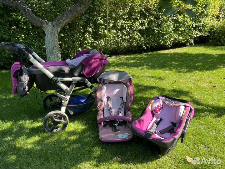 Коляска Jane slalom pro 3 в 1