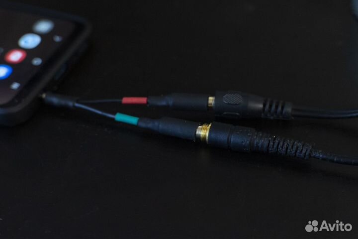 Переходник 3.5мм для наушников и микрофона