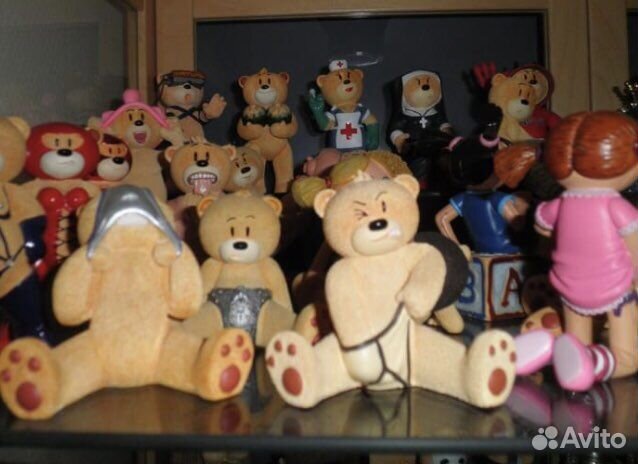 Колекционные «Неприличные медведи» Bad Taste Bears