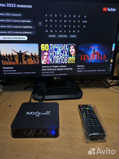 Smart tv андроид приставка тв-BOX 4K Wi-fi