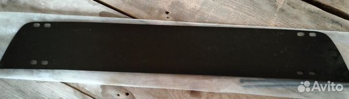 Зимняя заглушка на передний бампер