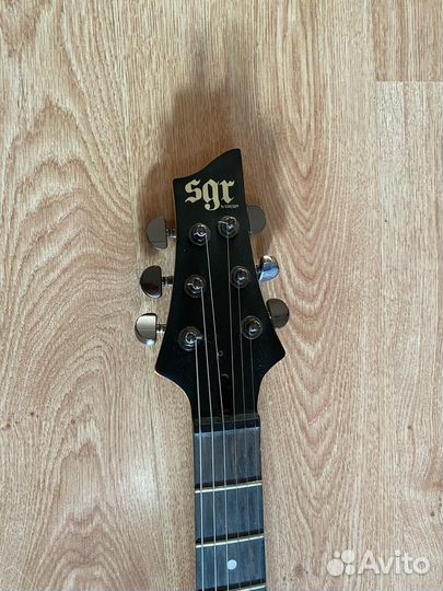 Электро гитара schecter sgr с чехлом