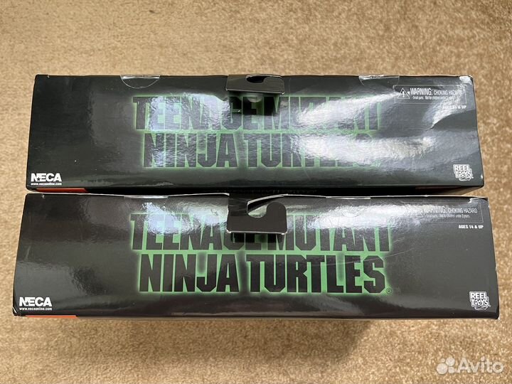 Neca tmnt splinter shredder set оригинал