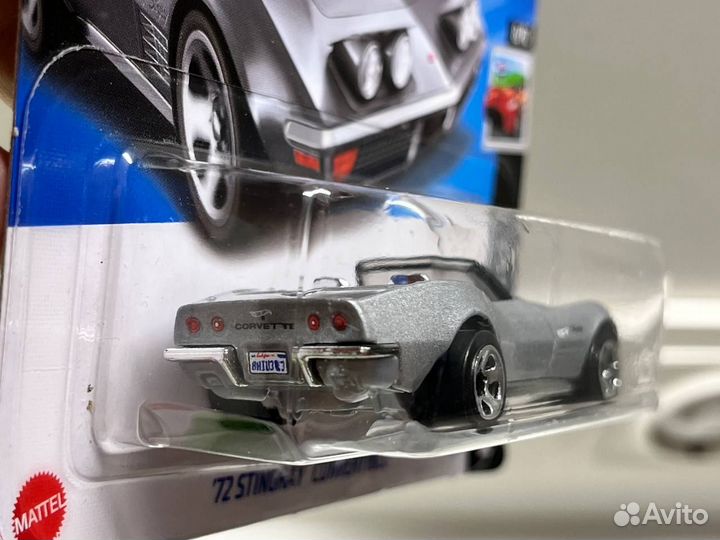 Hot Wheels Stingray Convertible (Серый)