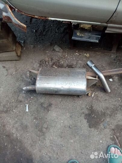 Банка глушителя от лифана
