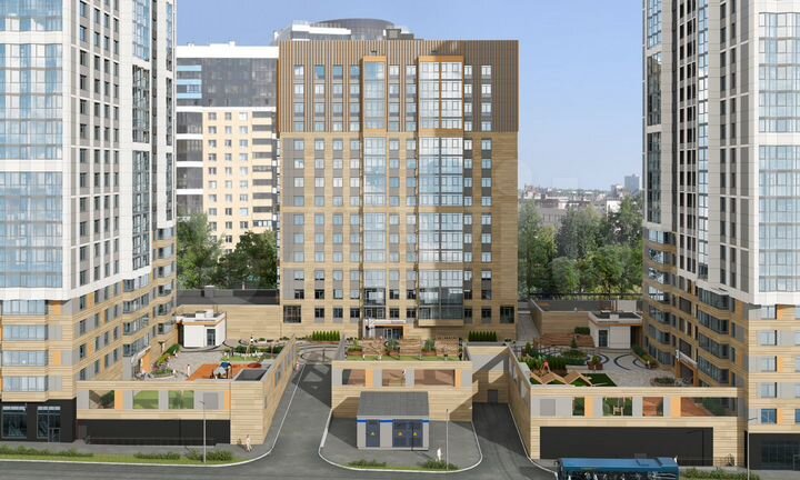 3-к. квартира, 79,3 м², 2/15 эт.