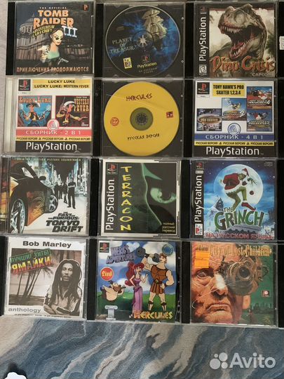 Диски на ps1 штапповка из 2000-ых