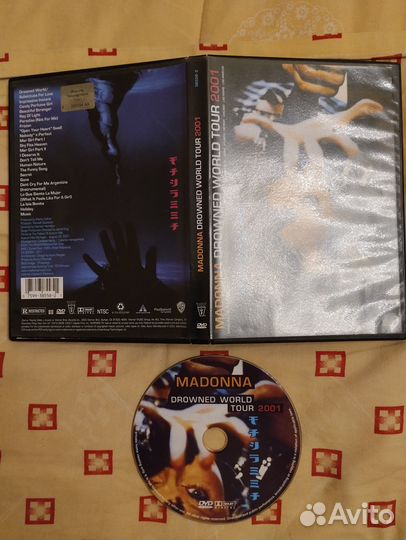 DVD диск. Madonna. Лучшие песни. США 2001 г