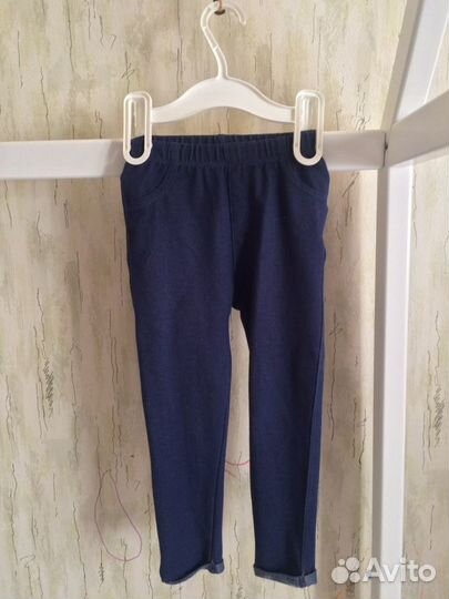 Джегинсы Kiabi, трегинсы GeeJay 86-92 размер