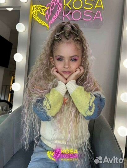 Афрокудры 60см и работу