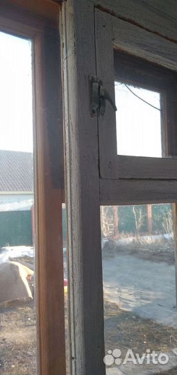 Деревянные окна б/у, двери
